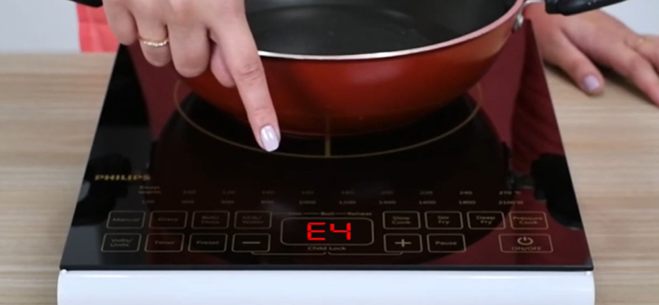 Sửa Bếp Từ Báo Lỗi E4 Tại Hải Phòng