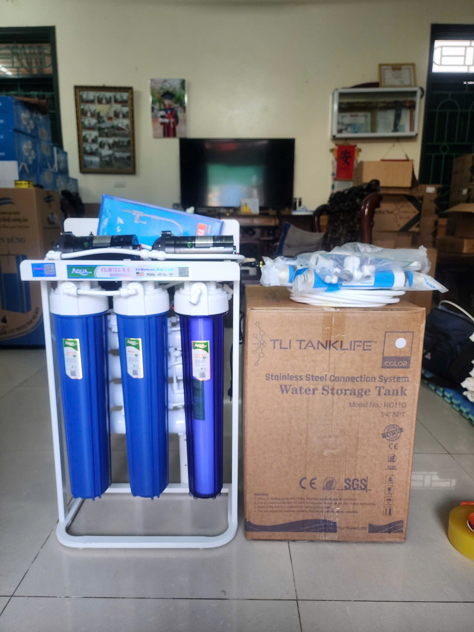 Sửa Máy Lọc Nước Chảy Yếu Tại Hải Phòng