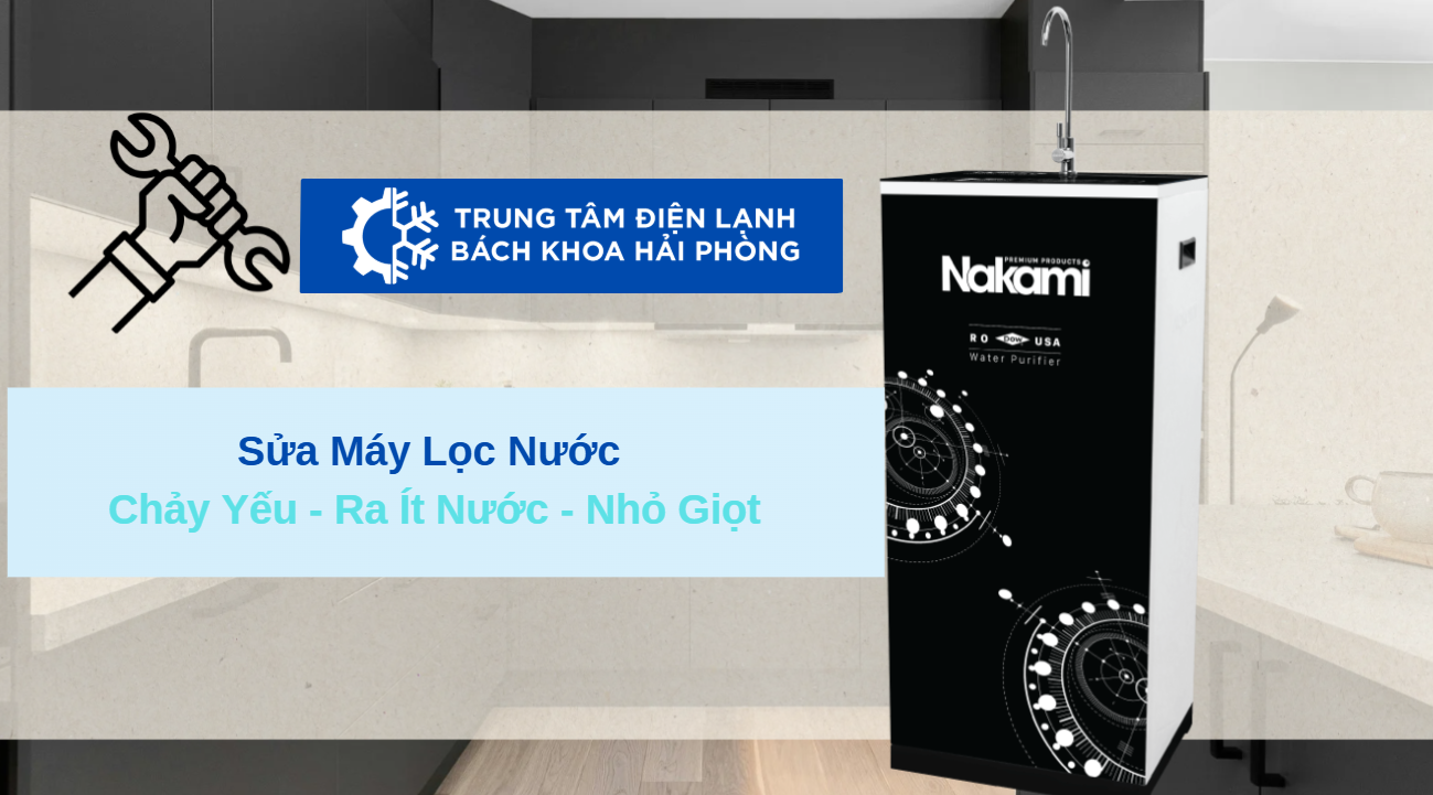 Sửa Máy Lọc Nước Tại Nhà Hải Phòng