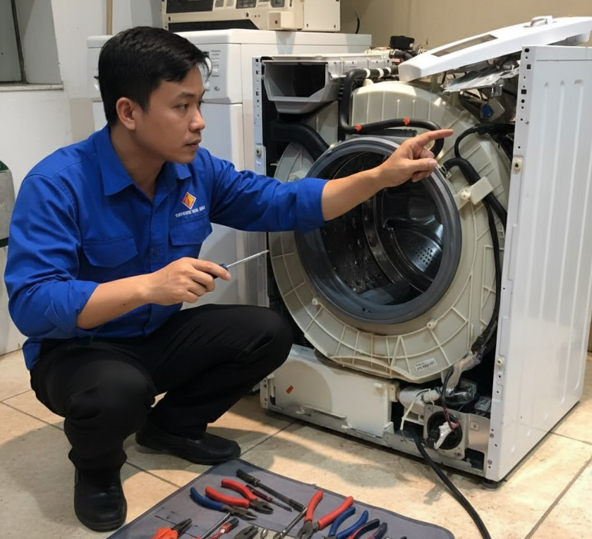 Gọi 0935 524 999 Ngay! Sửa Máy Giặt Không Chạy Tại Hải Phòng